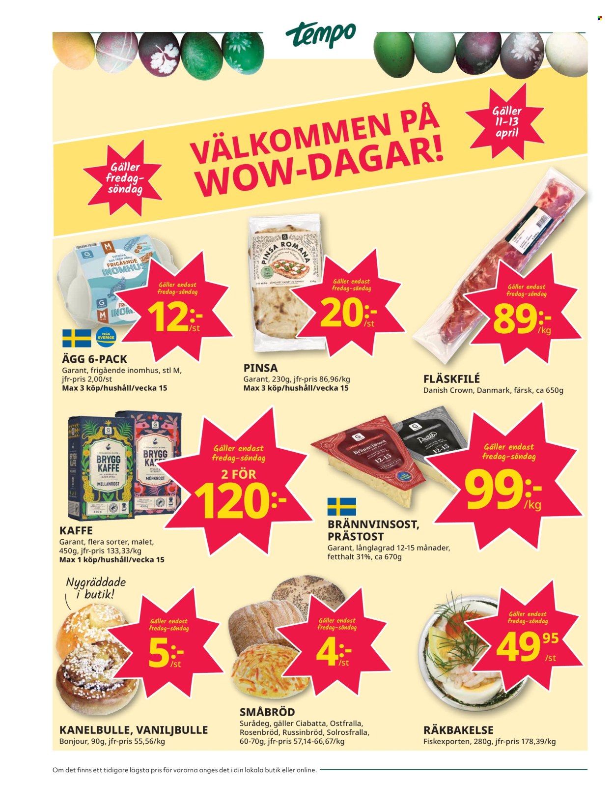 Tempo reklamblad - 7/4 2025 - 13/4 2025. Sida 4