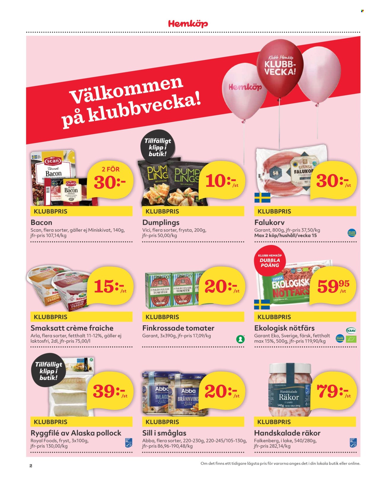 Hemköp reklamblad - 7/4 2025 - 13/4 2025. Sida 2