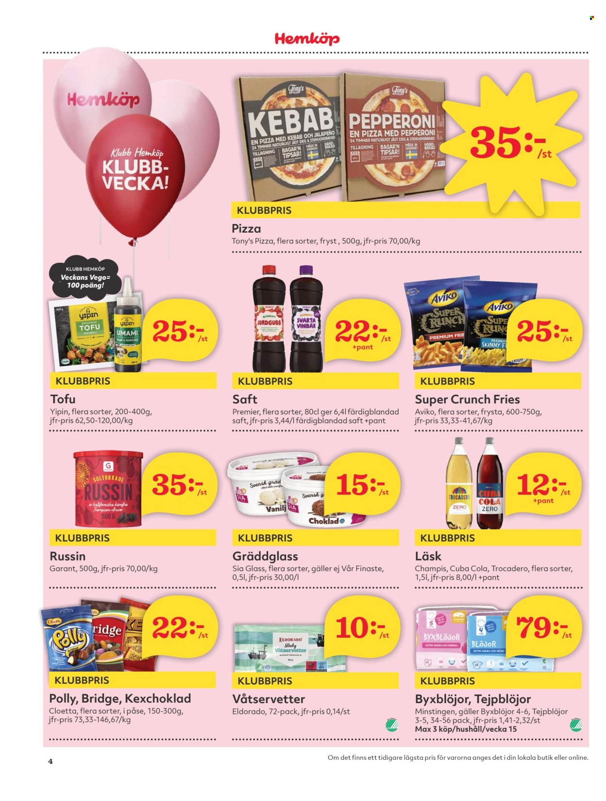 Hemköp reklamblad - 7/4 2025 - 13/4 2025. Sida 4