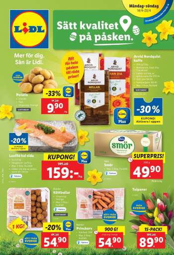 Lidl reklamblad - 14/4 2025 - 20/4 2025.