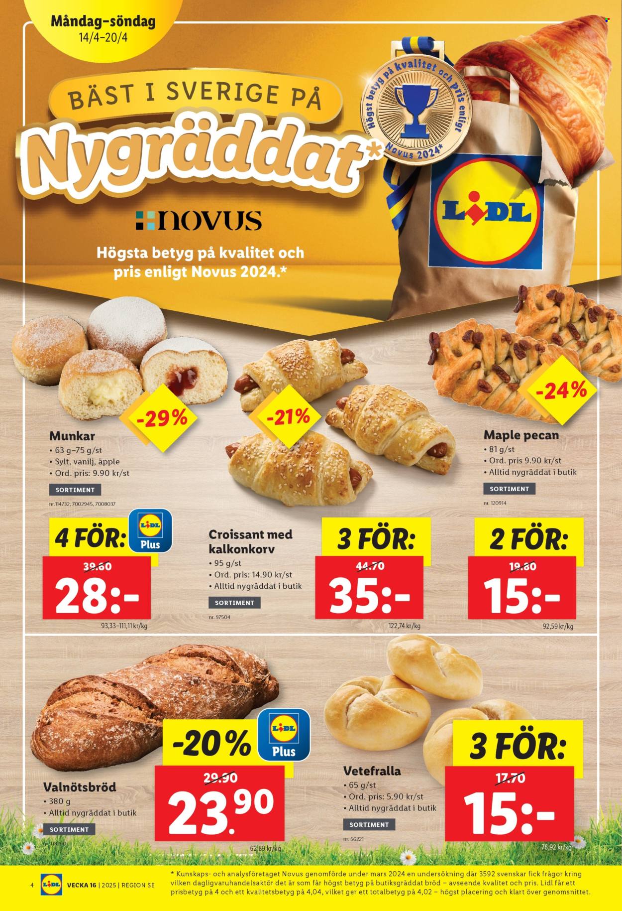 Lidl reklamblad - 14/4 2025 - 20/4 2025. Sida 4