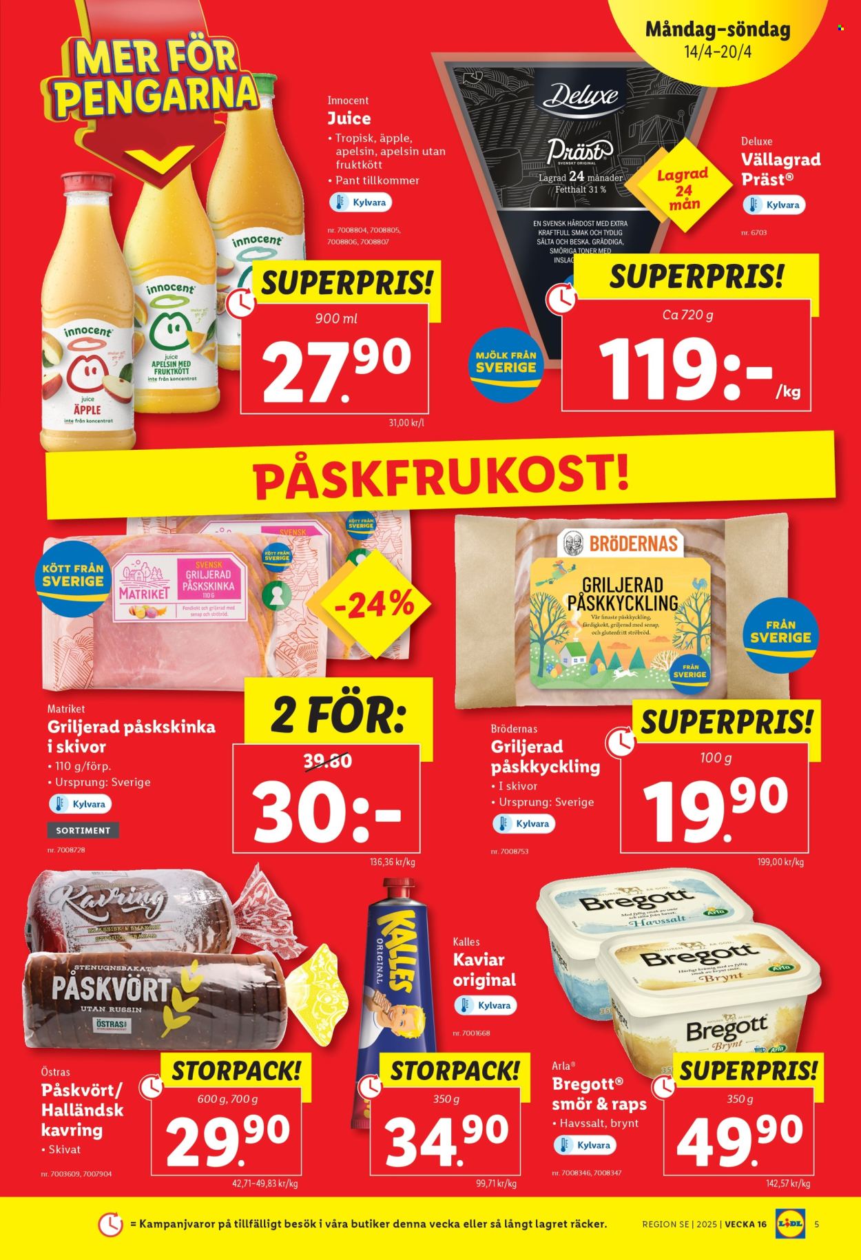 Lidl reklamblad - 14/4 2025 - 20/4 2025. Sida 5