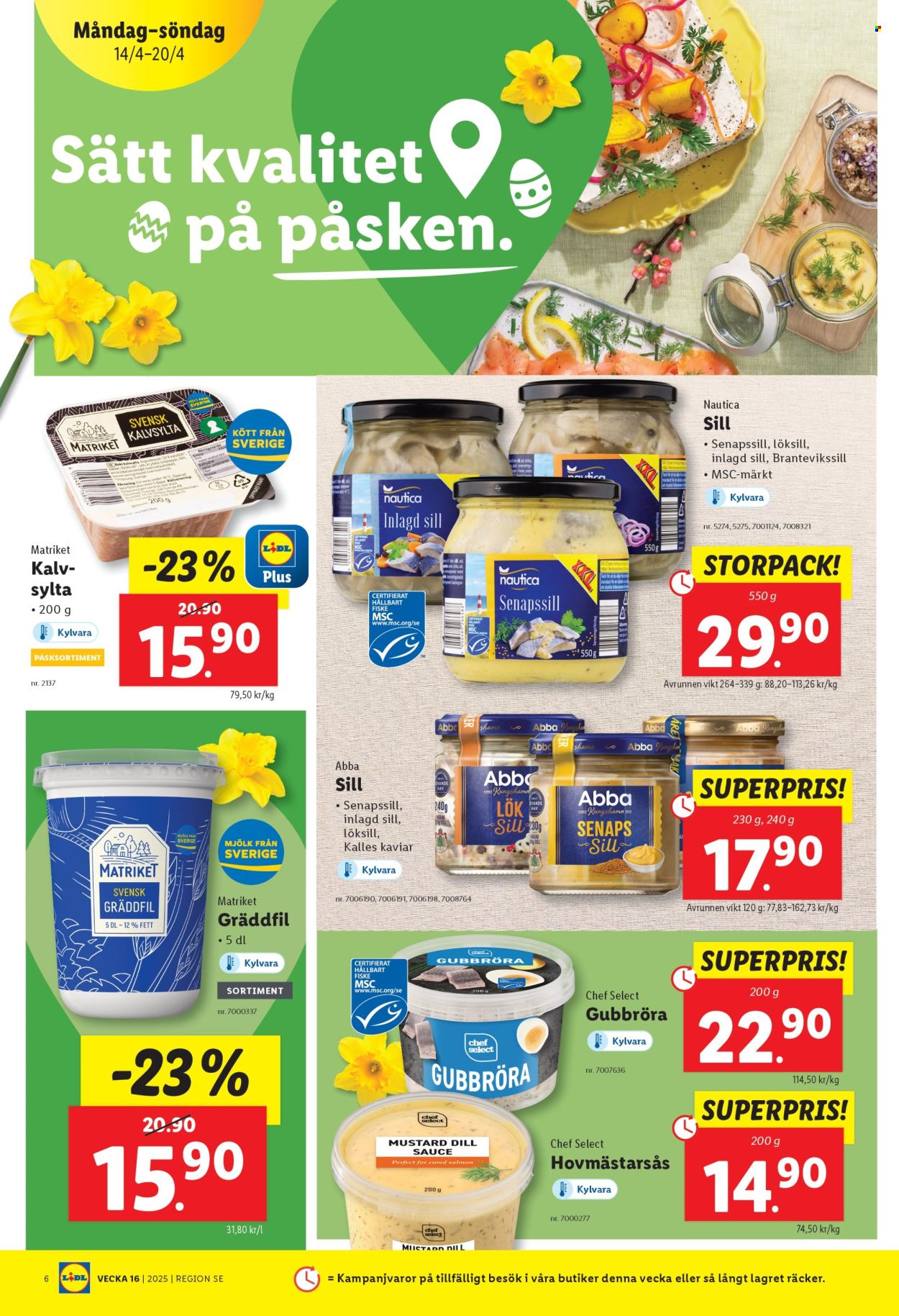 Lidl reklamblad - 14/4 2025 - 20/4 2025. Sida 6