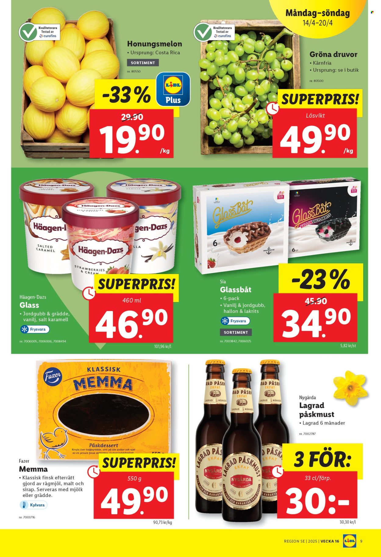 Lidl reklamblad - 14/4 2025 - 20/4 2025. Sida 9