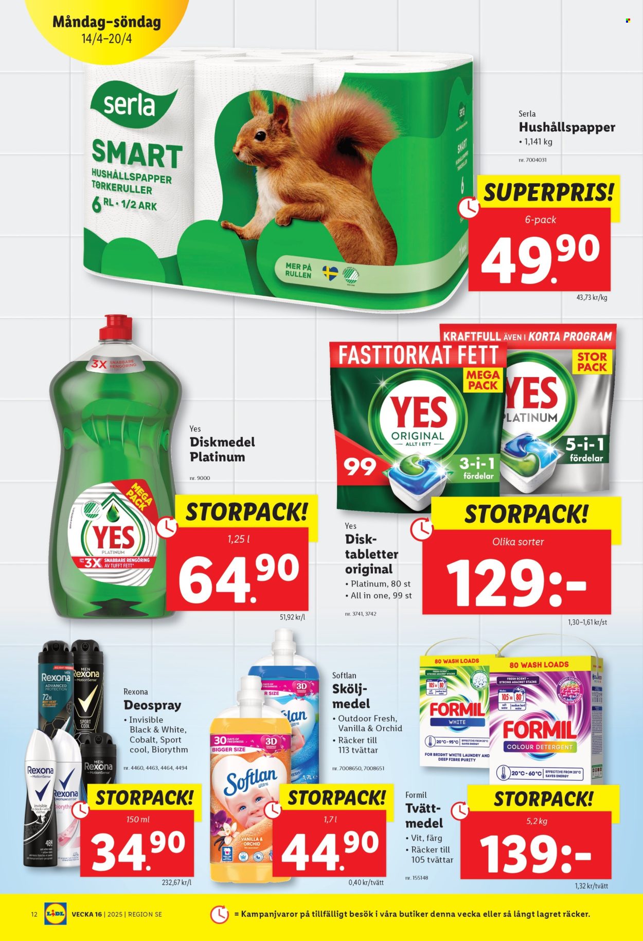 Lidl reklamblad - 14/4 2025 - 20/4 2025. Sida 12