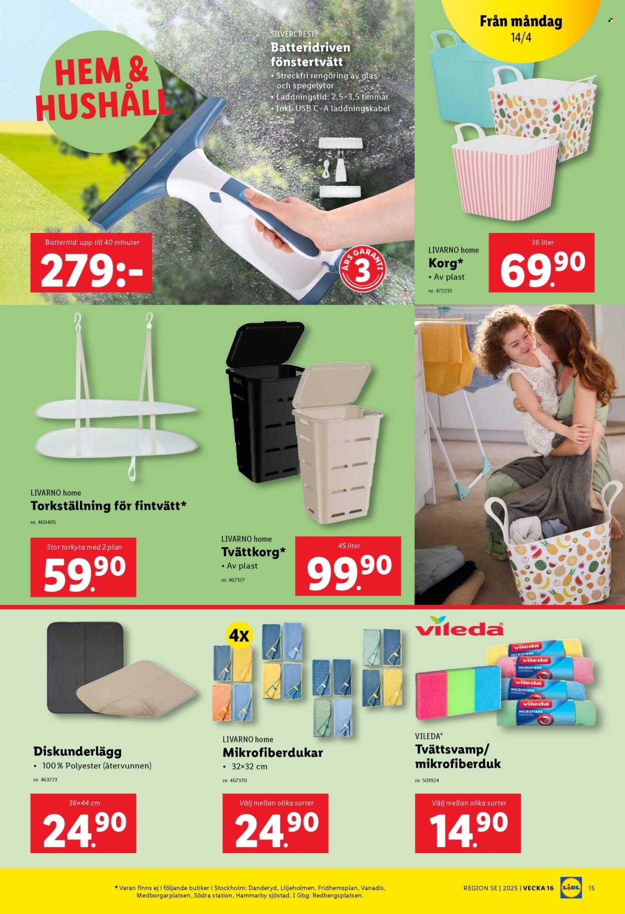 Lidl reklamblad - 14/4 2025 - 20/4 2025. Sida 15