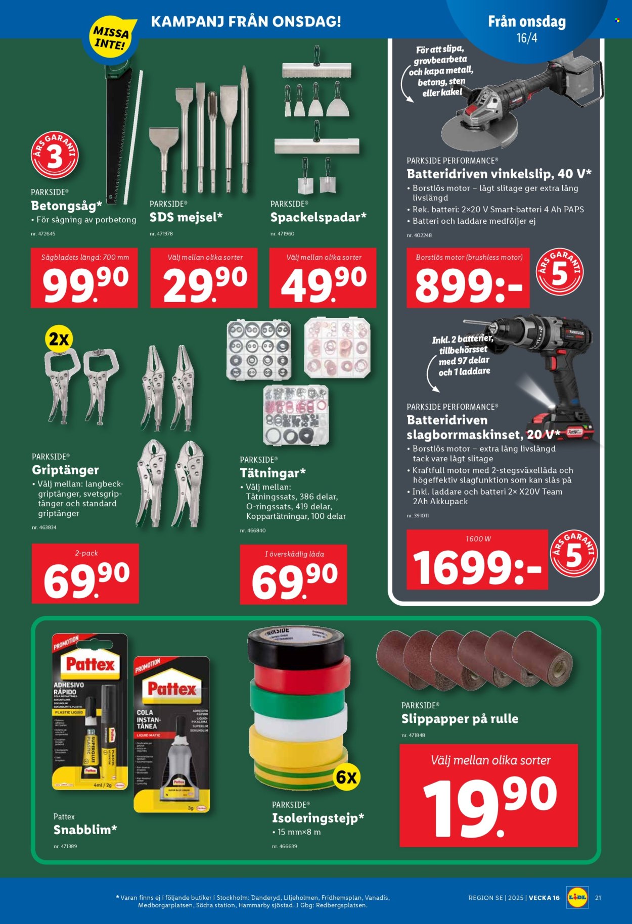 Lidl reklamblad - 14/4 2025 - 20/4 2025. Sida 22