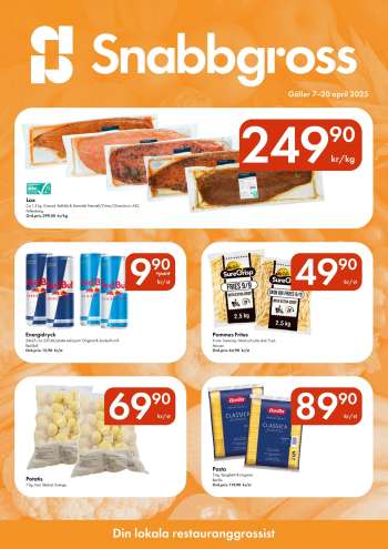 Snabbgross reklamblad - 7/4 2025 - 20/4 2025.