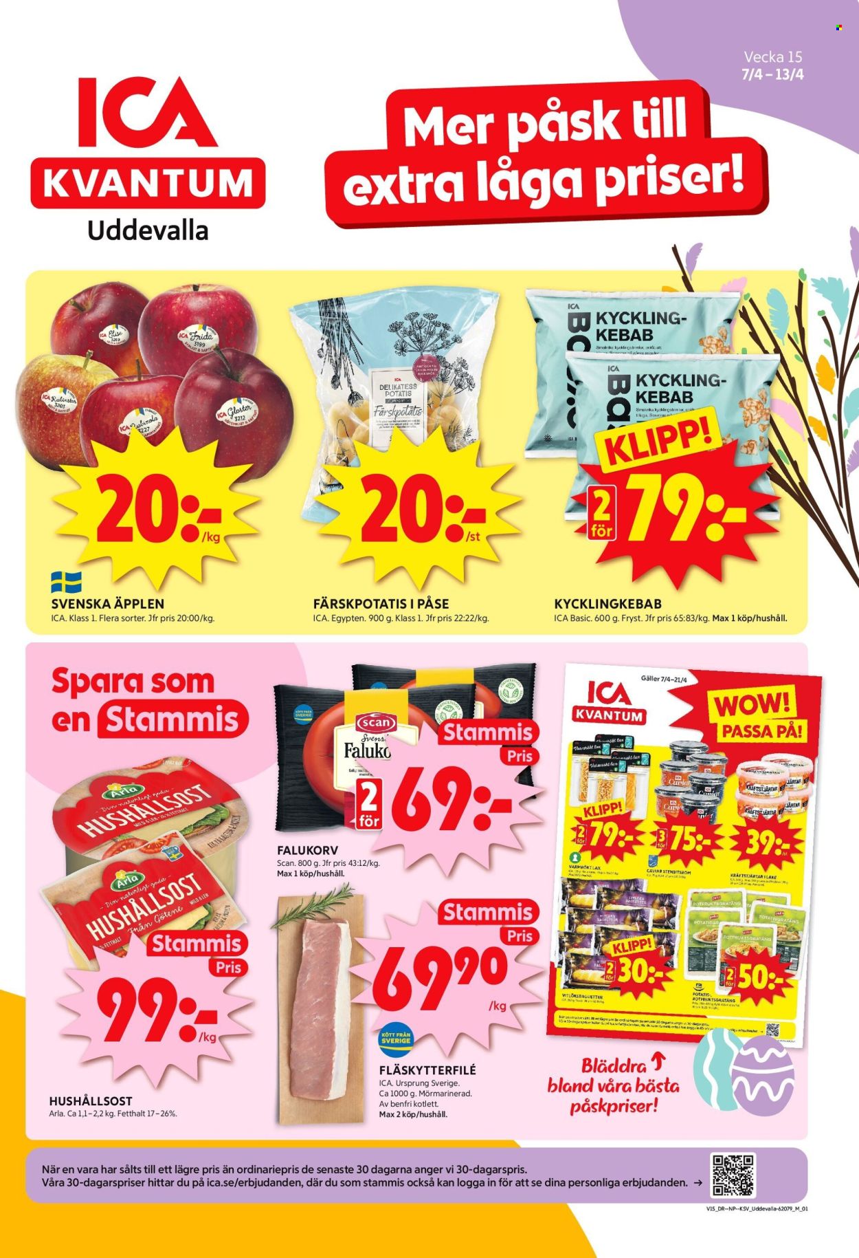ICA reklamblad - 7/4 2025 - 13/4 2025. Sida 1
