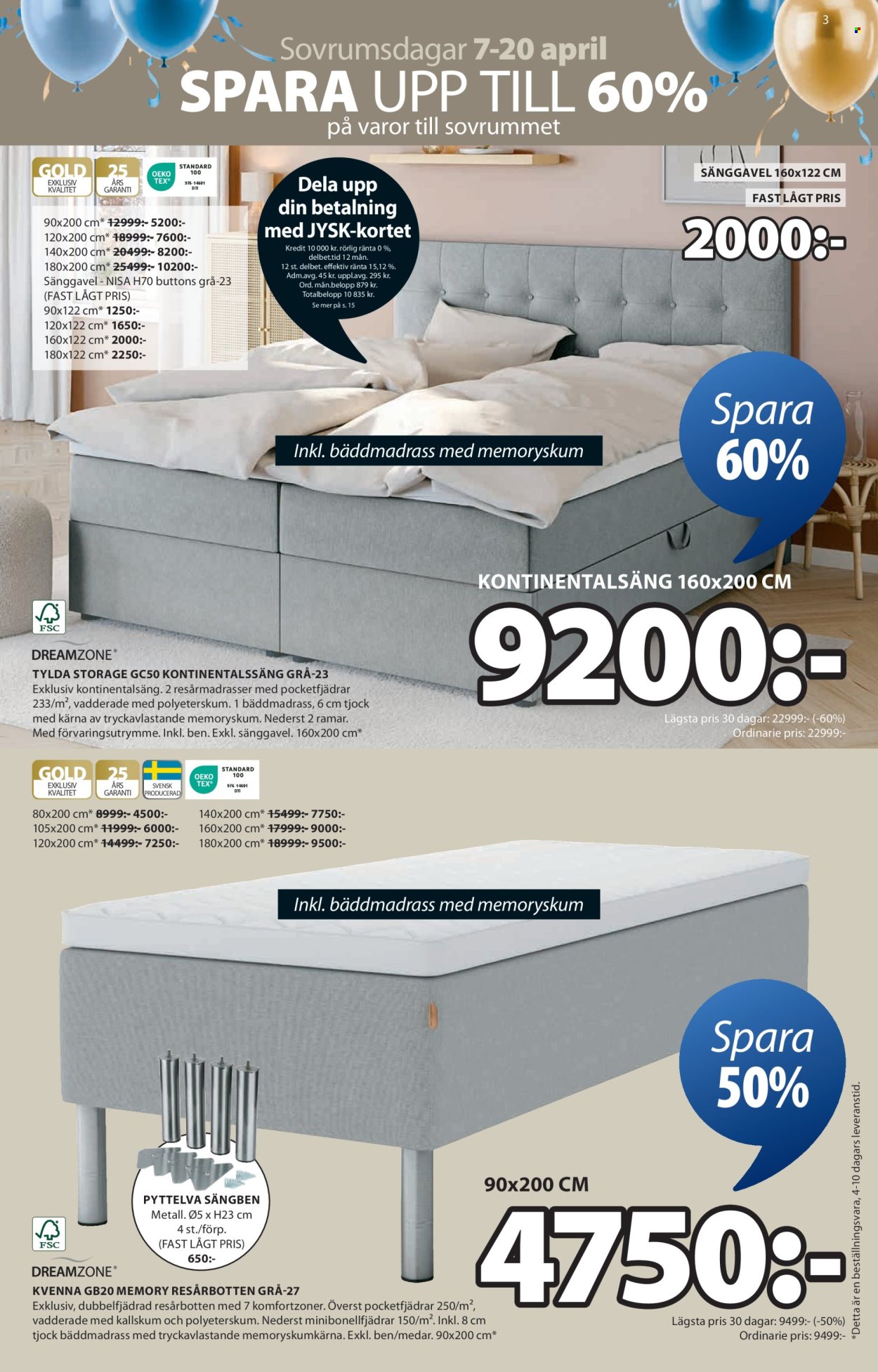 JYSK reklamblad - 7/4 2025 - 20/4 2025. Sida 3