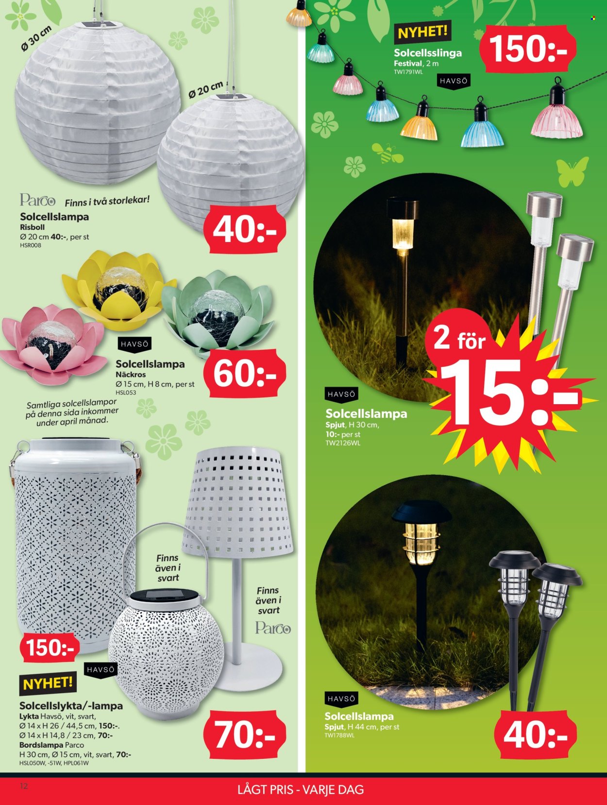 DollarStore reklamblad - 7/4 2025 - 30/6 2025. Sida 12