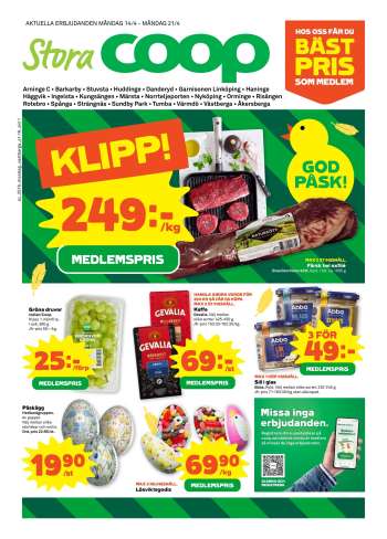 Stora Coop reklamblad - 14/4 2025 - 21/4 2025.