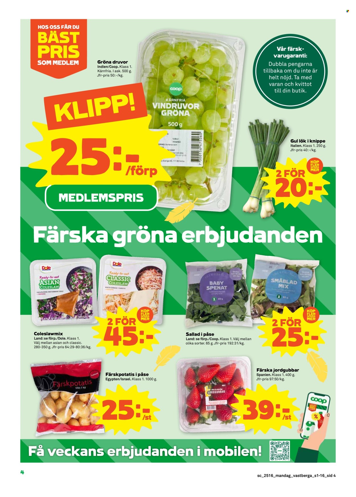 Stora Coop reklamblad - 14/4 2025 - 21/4 2025. Sida 4