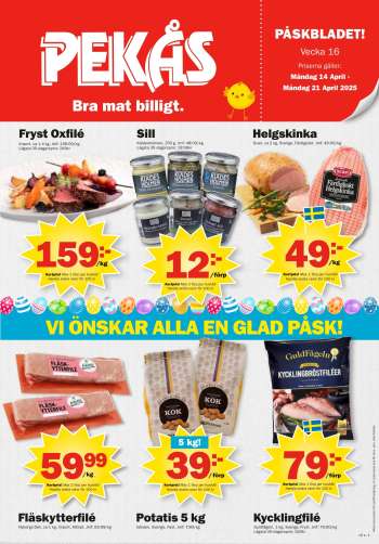Pekås reklamblad - 14/4 2025 - 21/4 2025.