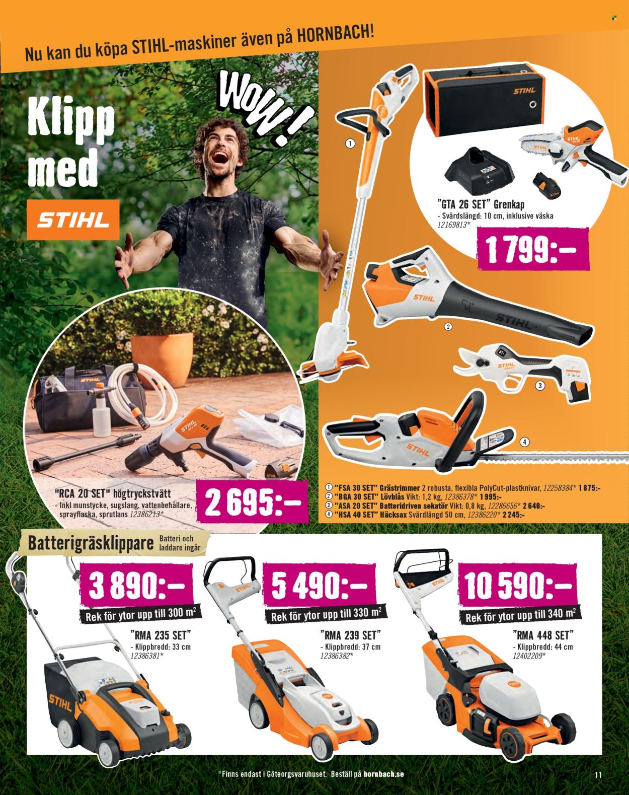 Hornbach reklamblad - 13/4 2025 - 11/5 2025. Sida 11