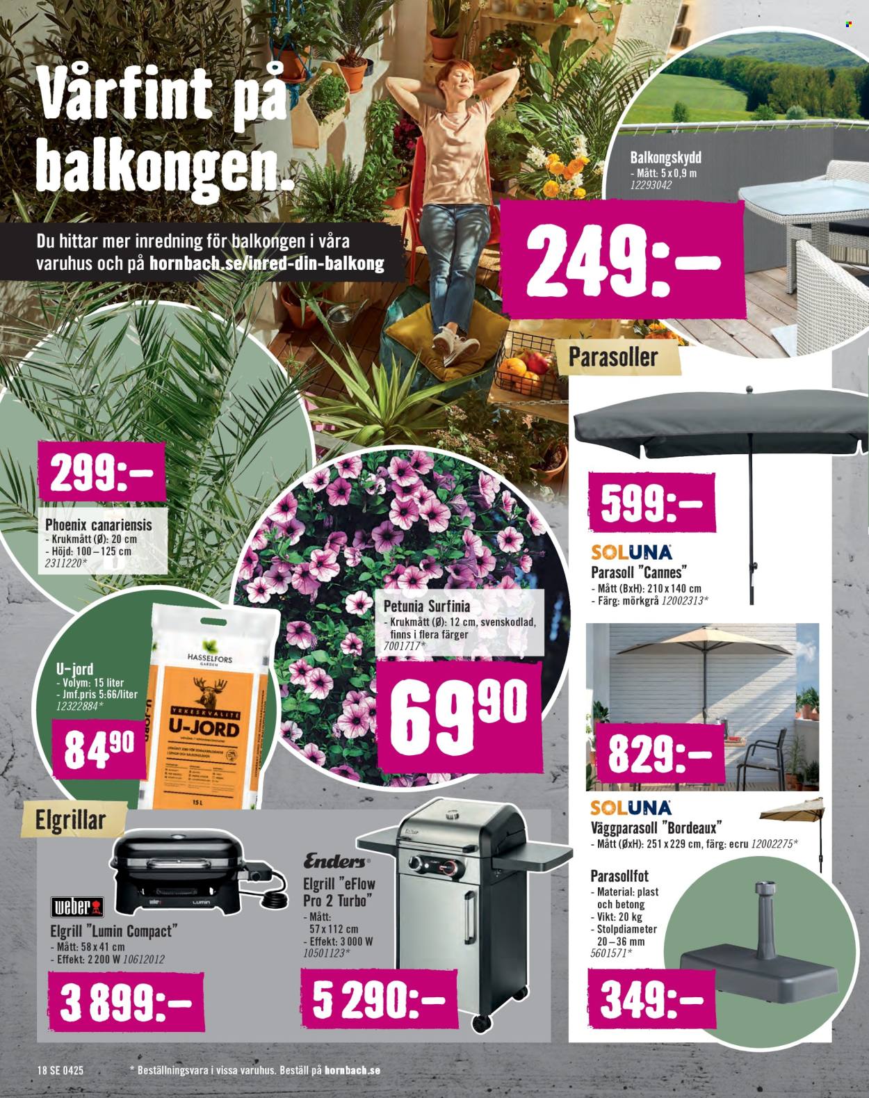 Hornbach reklamblad - 13/4 2025 - 11/5 2025. Sida 18