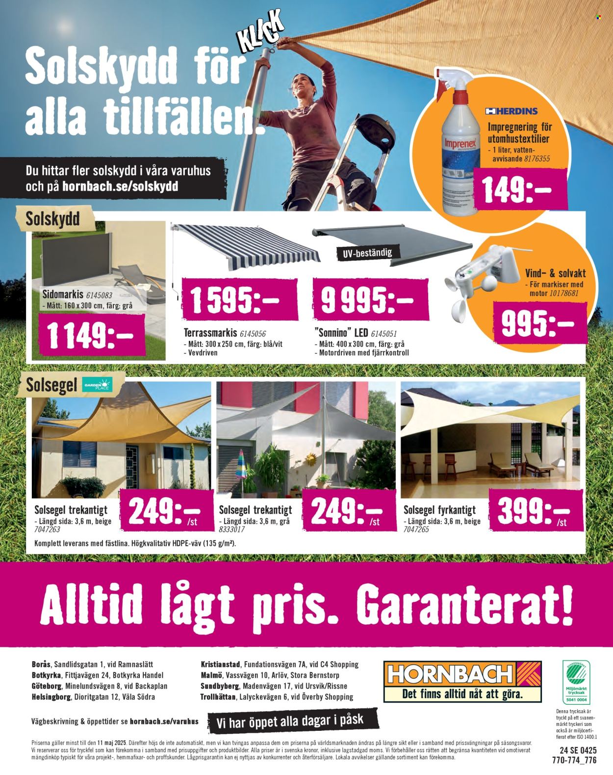 Hornbach reklamblad - 13/4 2025 - 11/5 2025. Sida 24