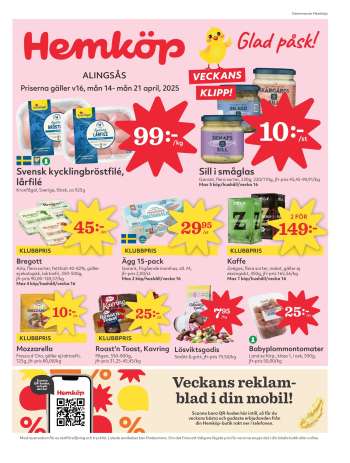 Hemköp reklamblad - 14/4 2025 - 20/4 2025.