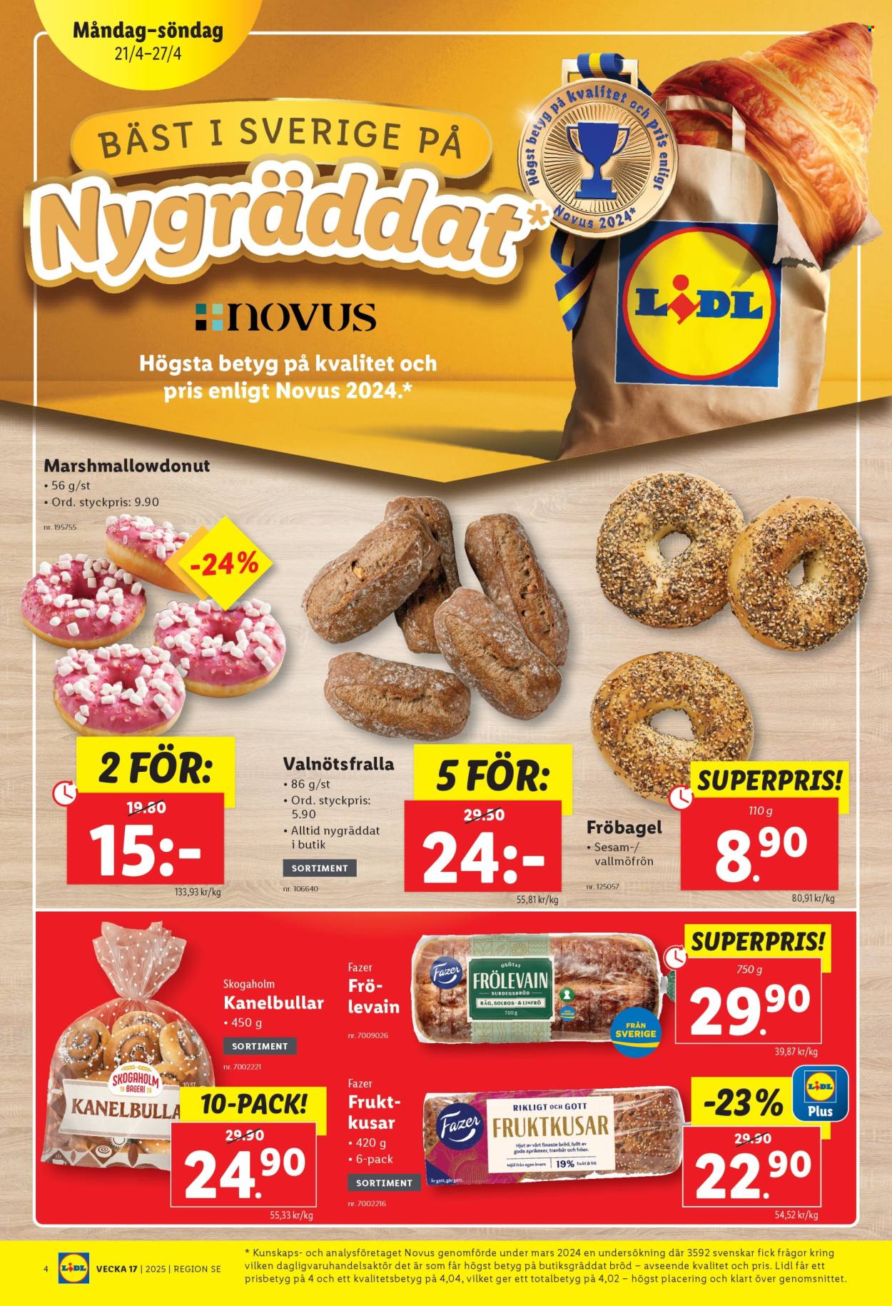 Lidl reklamblad - 21/4 2025 - 27/4 2025. Sida 4