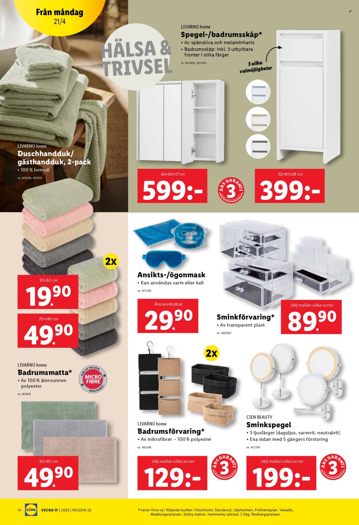 Lidl reklamblad - 21/4 2025 - 27/4 2025. Sida 15
