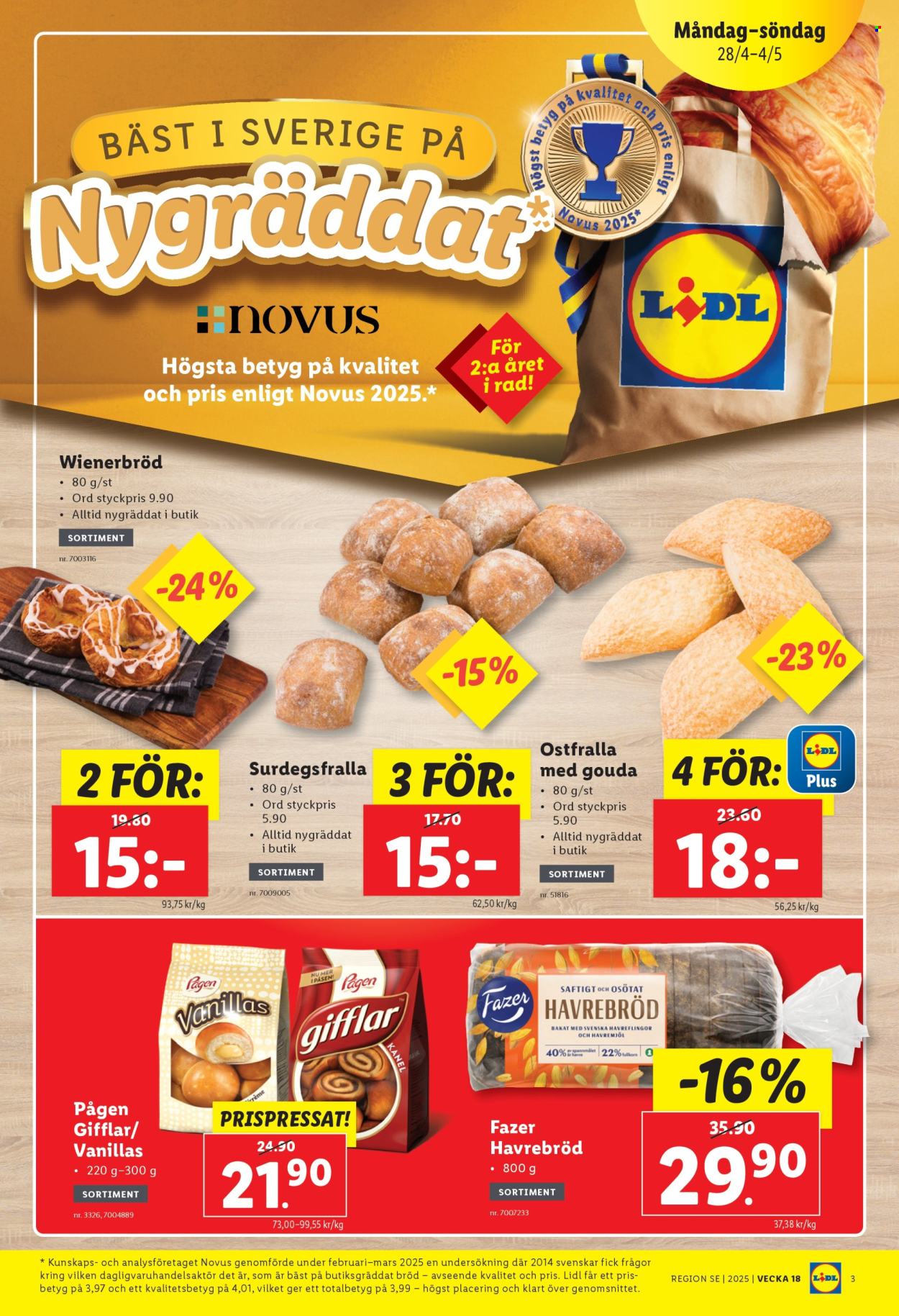 Lidl reklamblad - 28/4 2025 - 4/5 2025. Sida 3