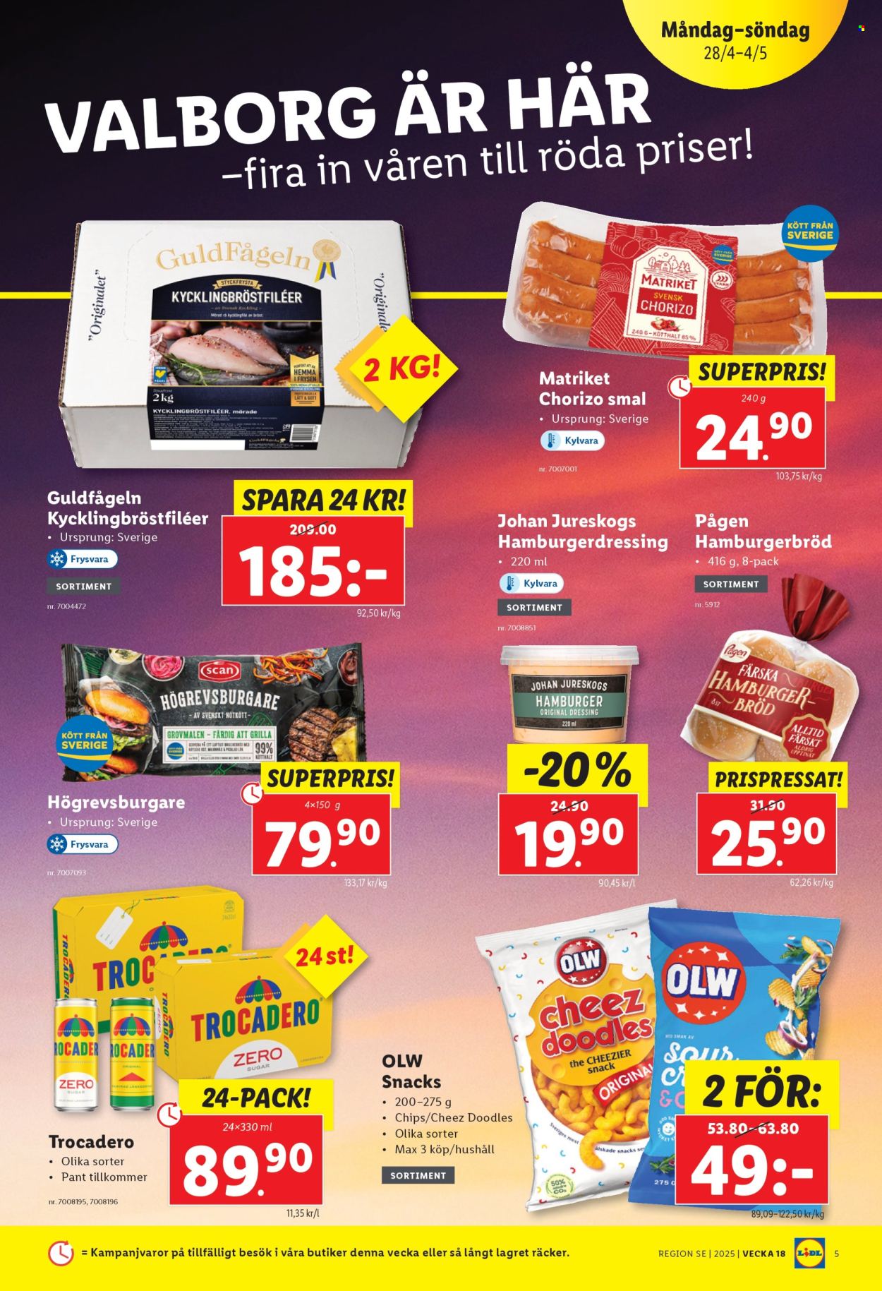 Lidl reklamblad - 28/4 2025 - 4/5 2025. Sida 5