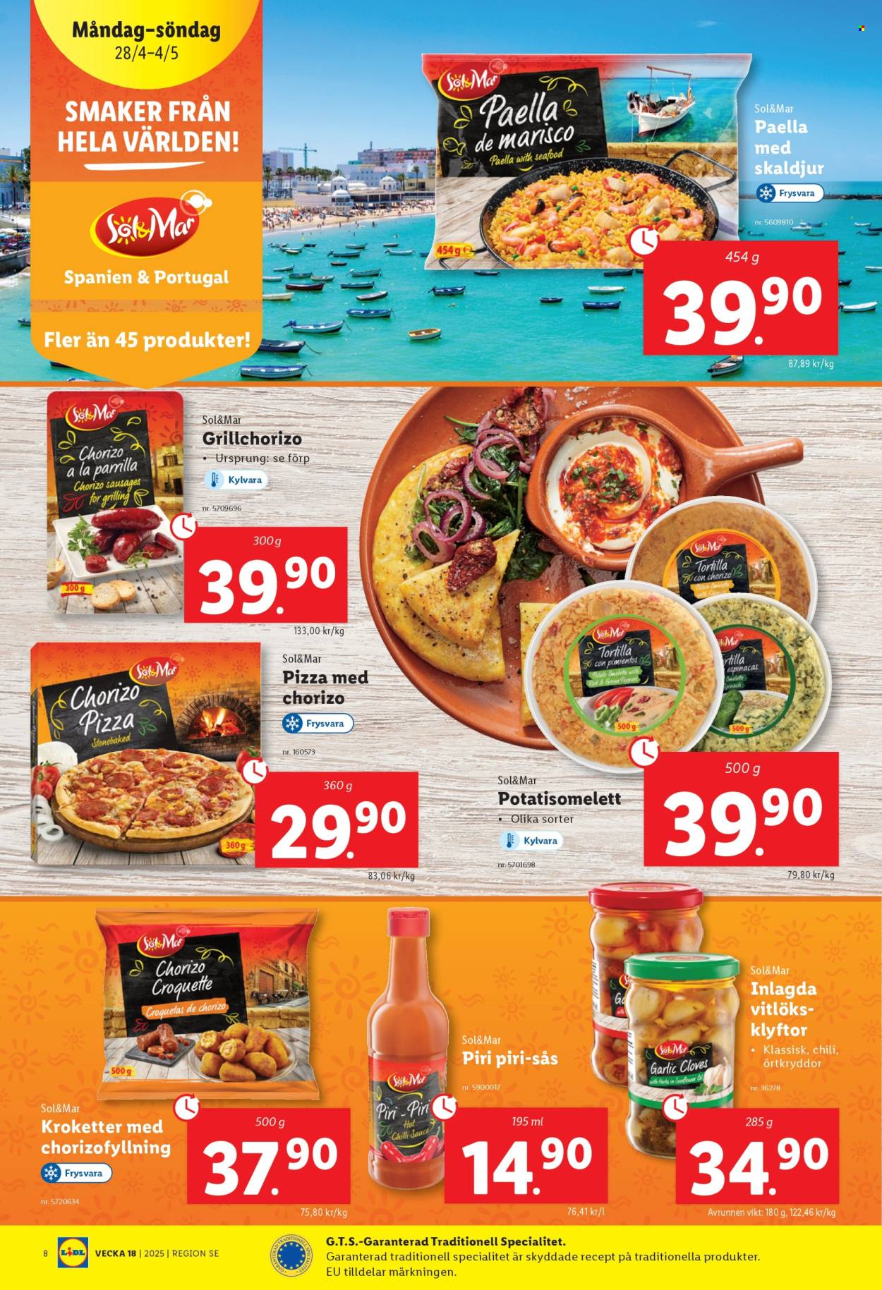 Lidl reklamblad - 28/4 2025 - 4/5 2025. Sida 8