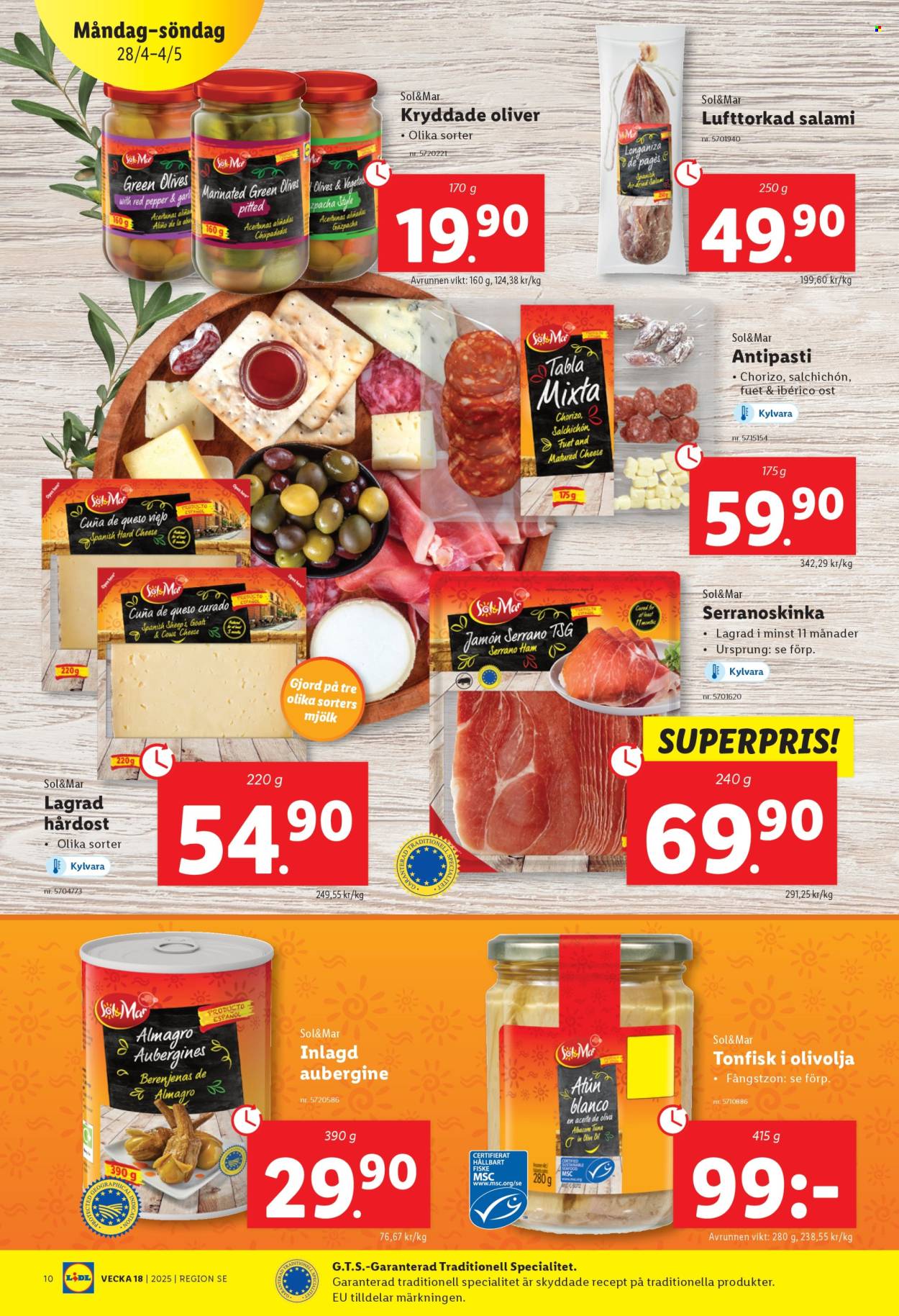 Lidl reklamblad - 28/4 2025 - 4/5 2025. Sida 10