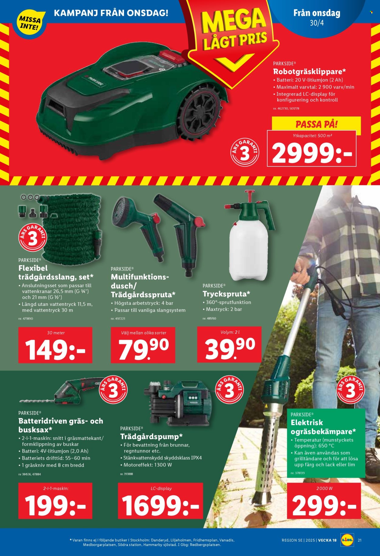 Lidl reklamblad - 28/4 2025 - 4/5 2025. Sida 23