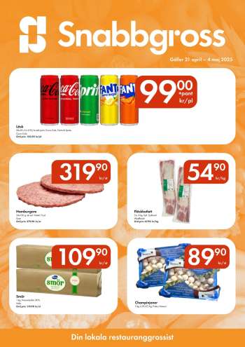 Snabbgross reklamblad - 21/4 2025 - 4/5 2025.