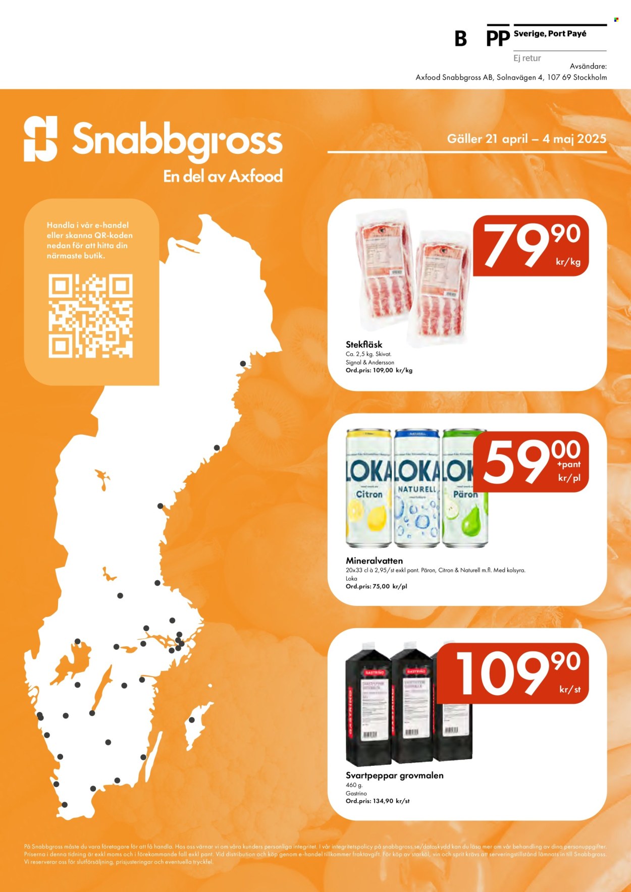 Snabbgross reklamblad - 21/4 2025 - 4/5 2025. Sida 16