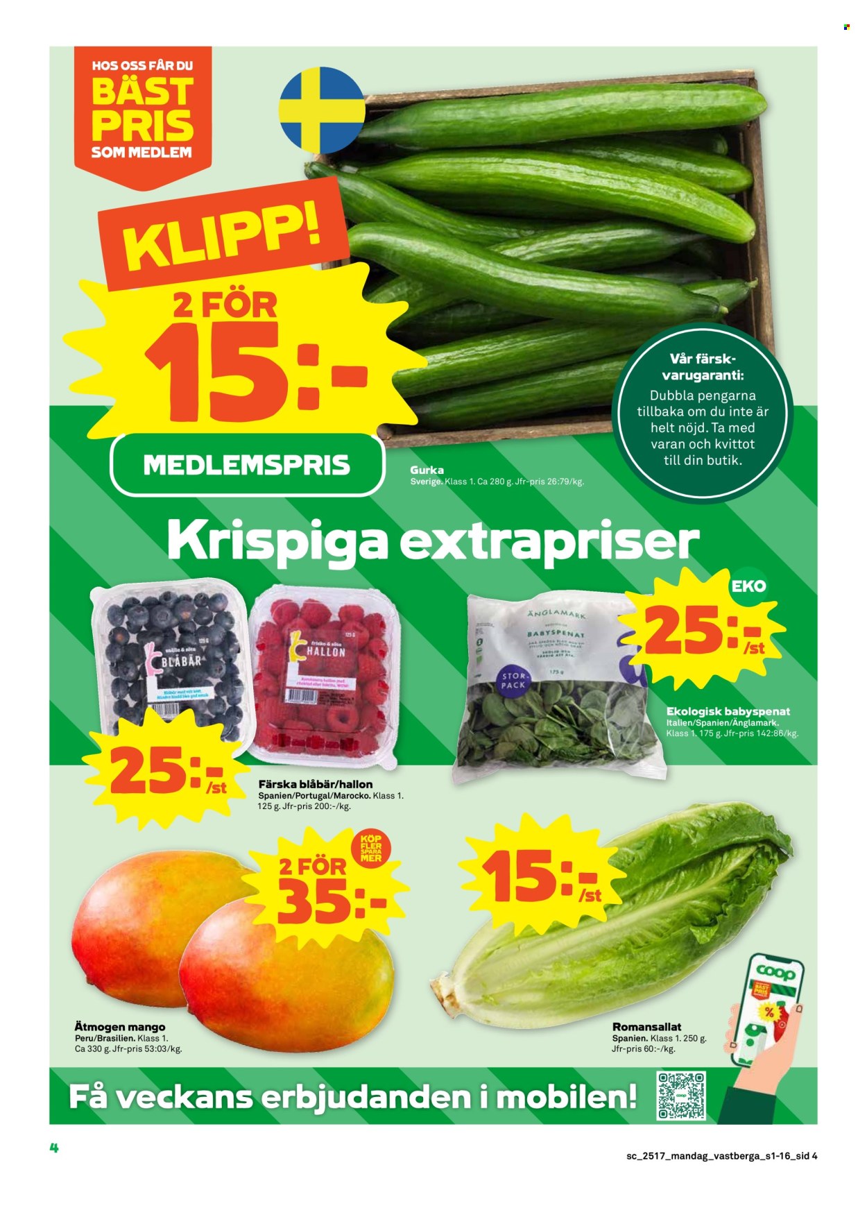 Stora Coop reklamblad - 22/4 2025 - 27/4 2025. Sida 4