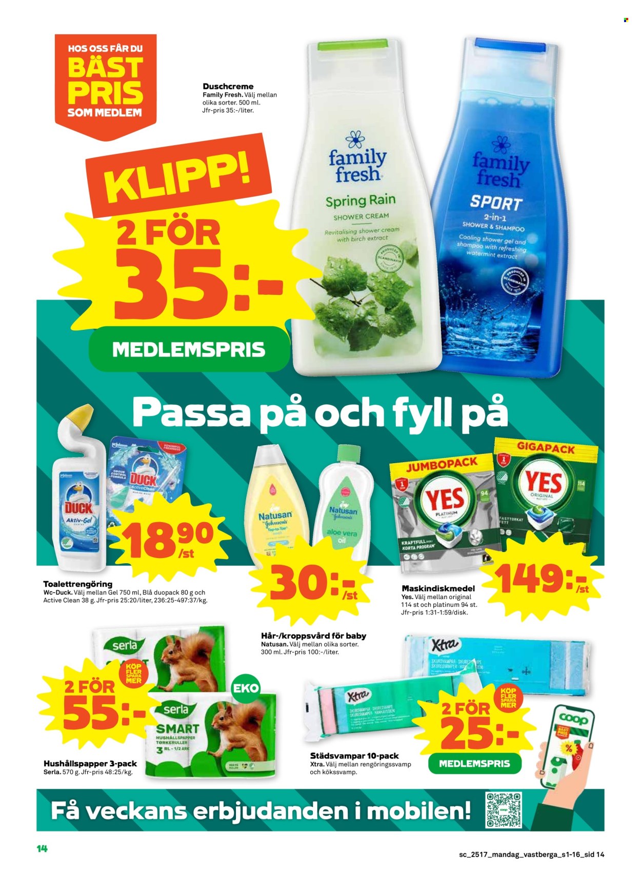 Stora Coop reklamblad - 22/4 2025 - 27/4 2025. Sida 14