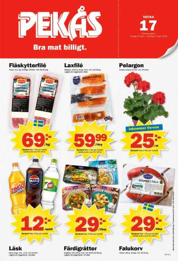 Pekås reklamblad - 22/4 2025 - 27/4 2025.