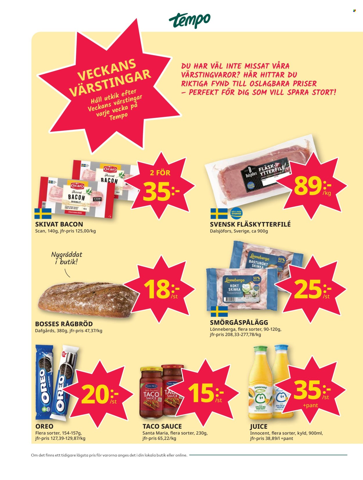 Tempo reklamblad - 22/4 2025 - 27/4 2025. Sida 2