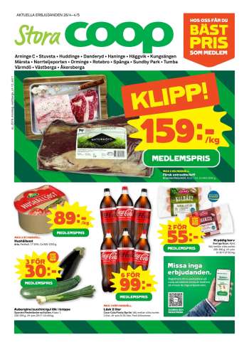 Stora Coop reklamblad - 28/4 2025 - 4/5 2025.