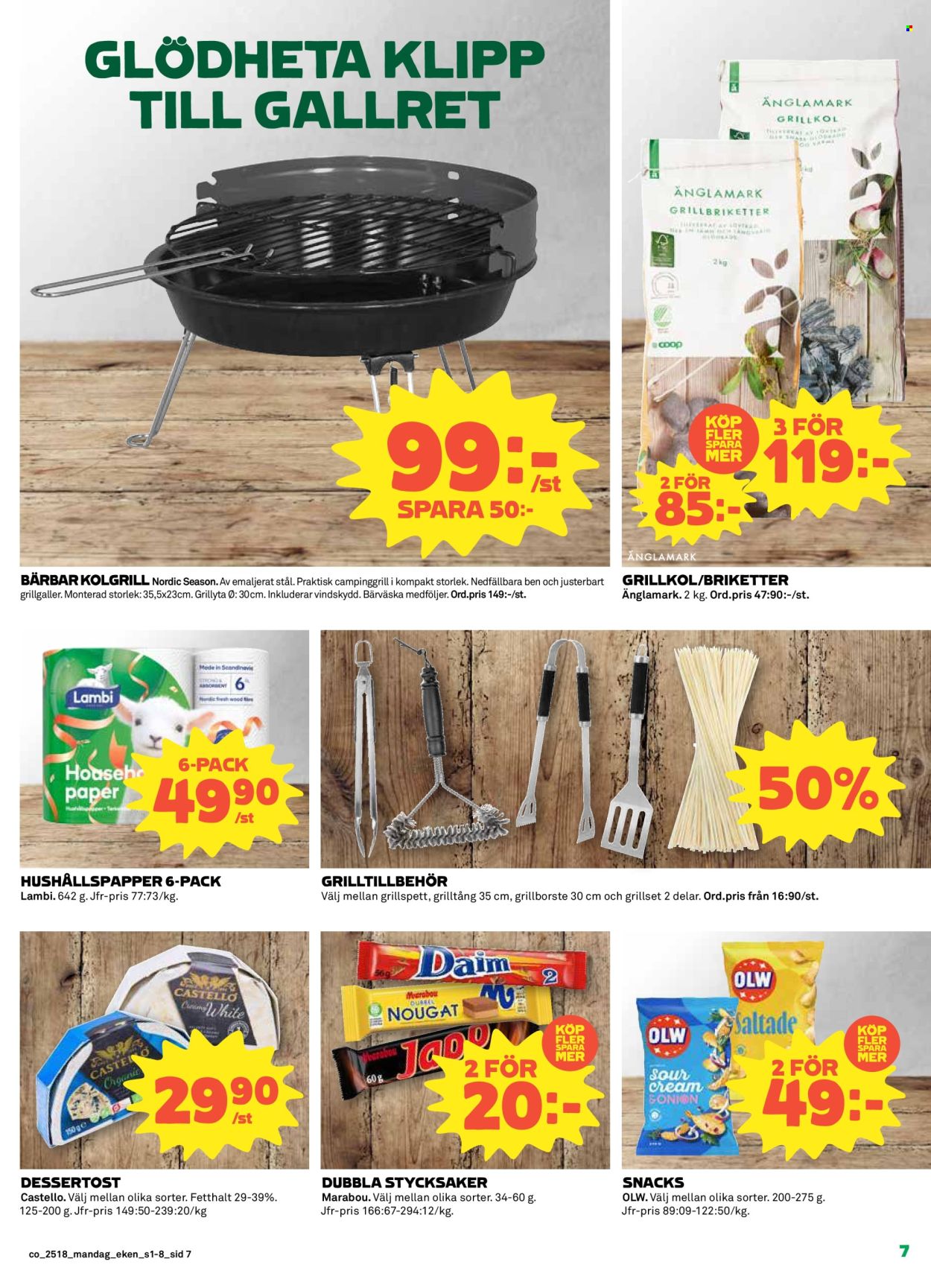 Coop reklamblad - 28/4 2025 - 4/5 2025. Sida 7