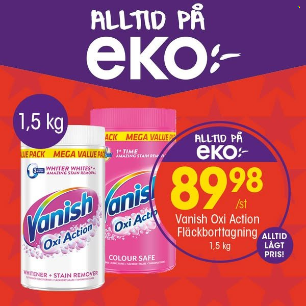 EKO reklamblad. Sida 1