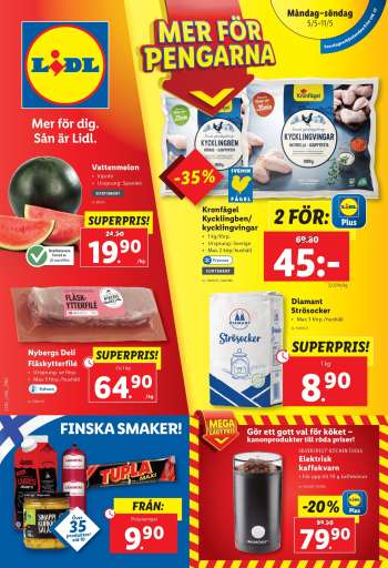 Lidl reklamblad - 5/5 2025 - 11/5 2025.