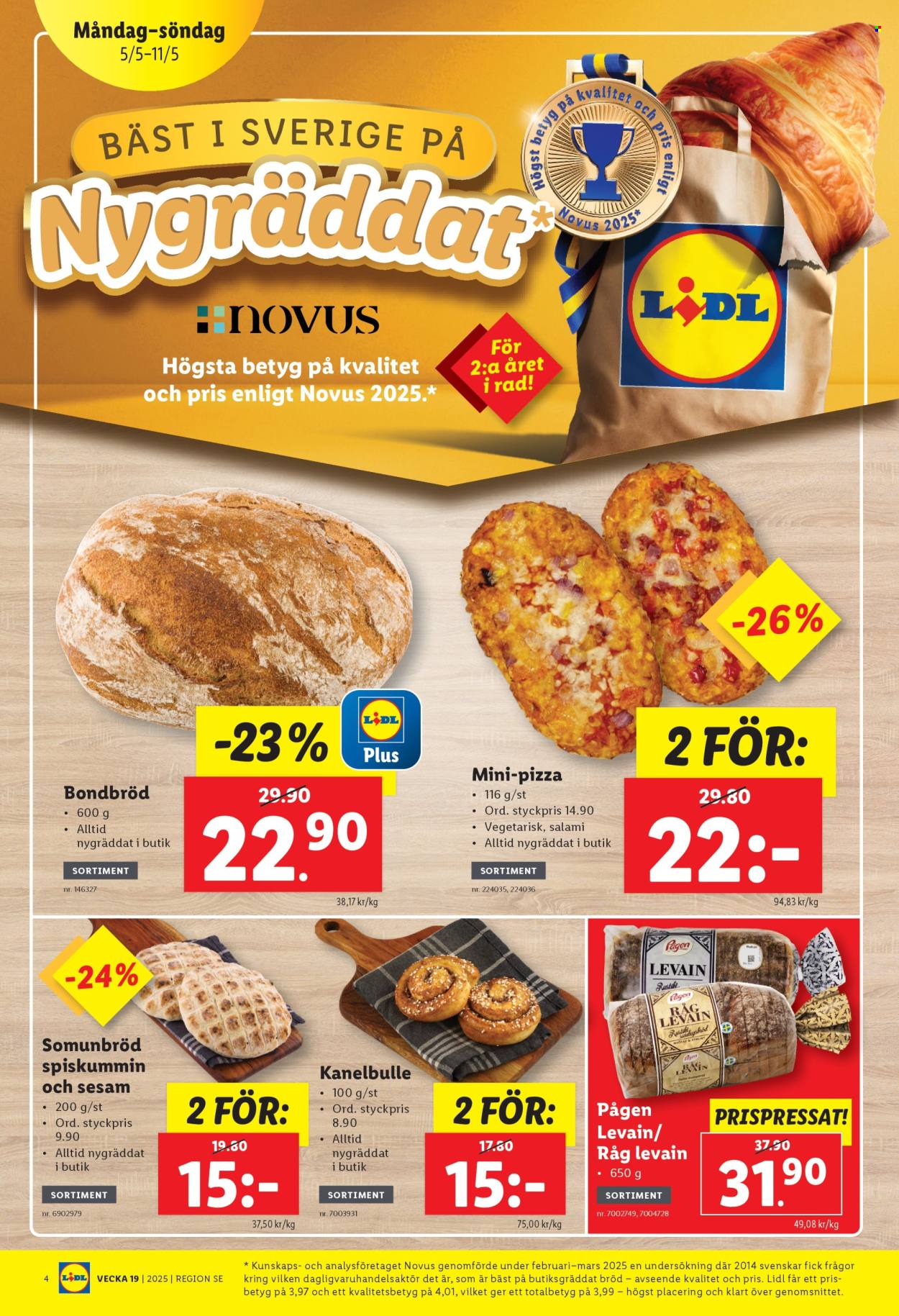 Lidl reklamblad - 5/5 2025 - 11/5 2025. Sida 4