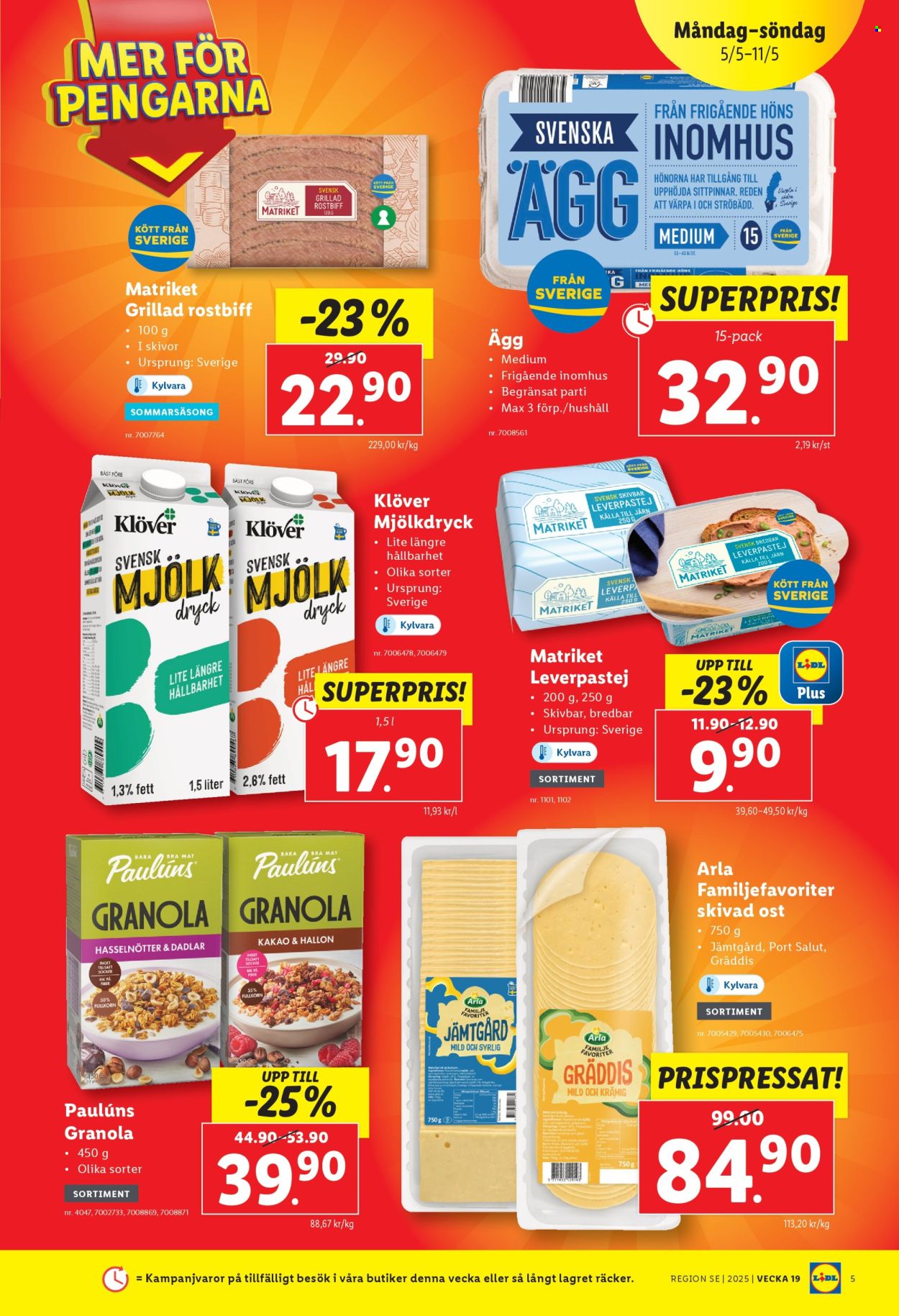 Lidl reklamblad - 5/5 2025 - 11/5 2025. Sida 5