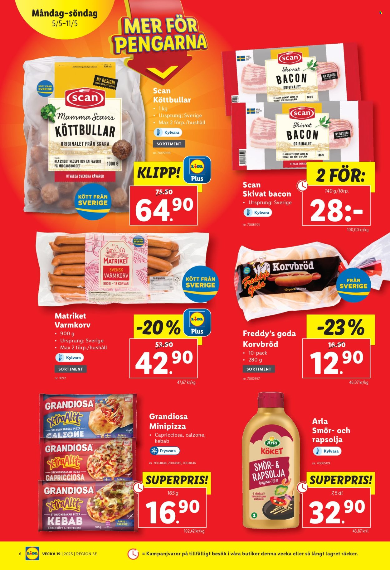 Lidl reklamblad - 5/5 2025 - 11/5 2025. Sida 6