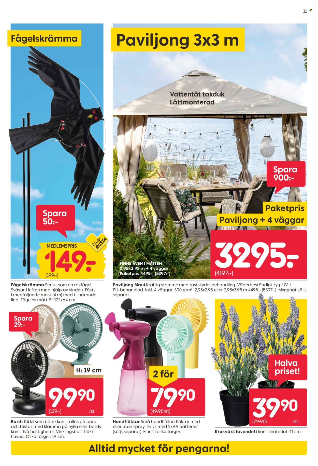 Rusta reklamblad - 5/5 2025 - 11/5 2025. Sida 11