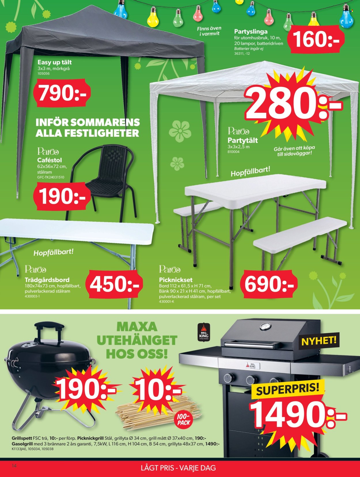 DollarStore reklamblad - 5/5 2025 - 18/5 2025. Sida 14