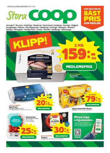 Stora Coop reklamblad - 5/5 2025 - 11/5 2025.