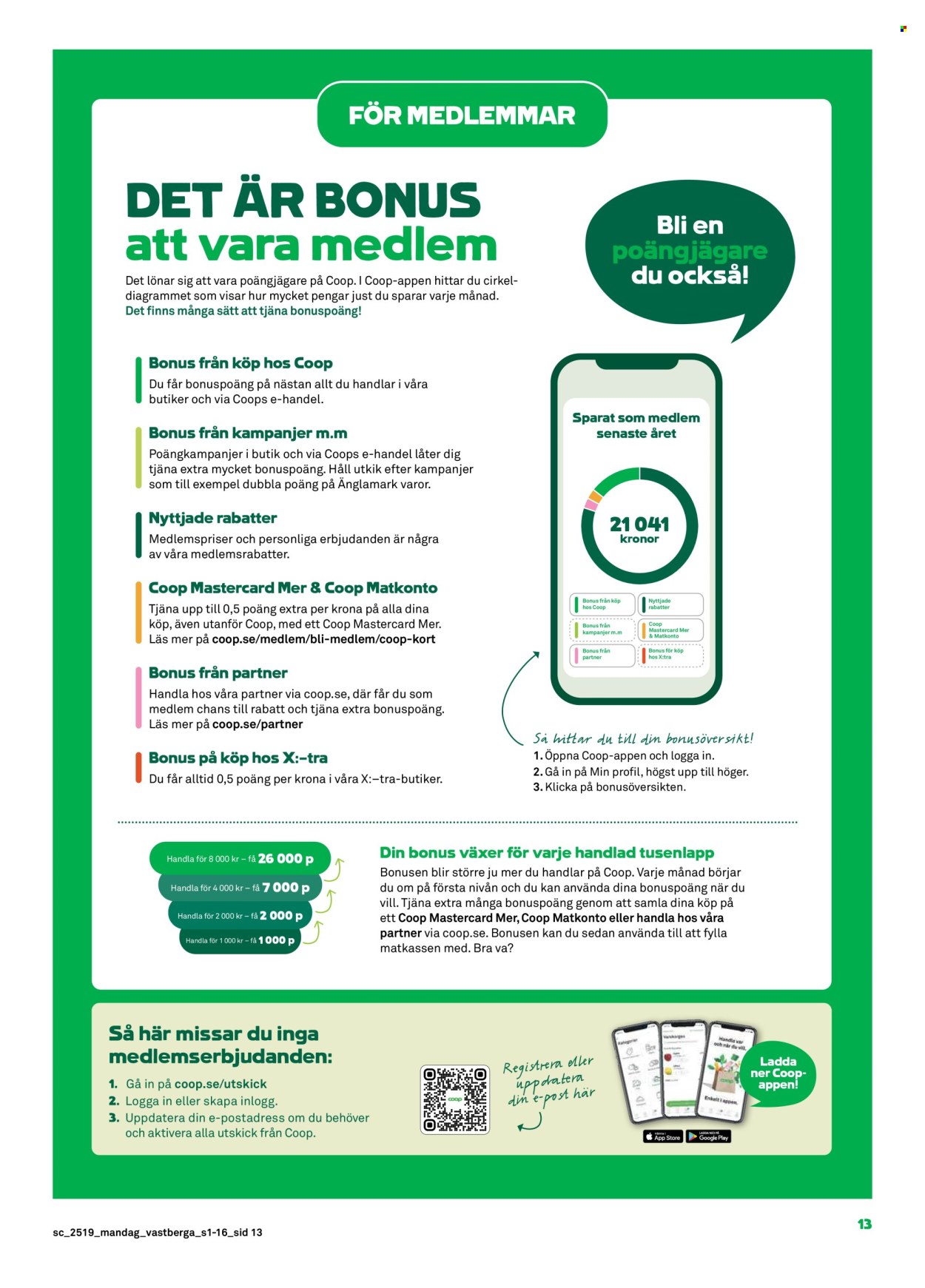 Stora Coop reklamblad - 5/5 2025 - 11/5 2025. Sida 13