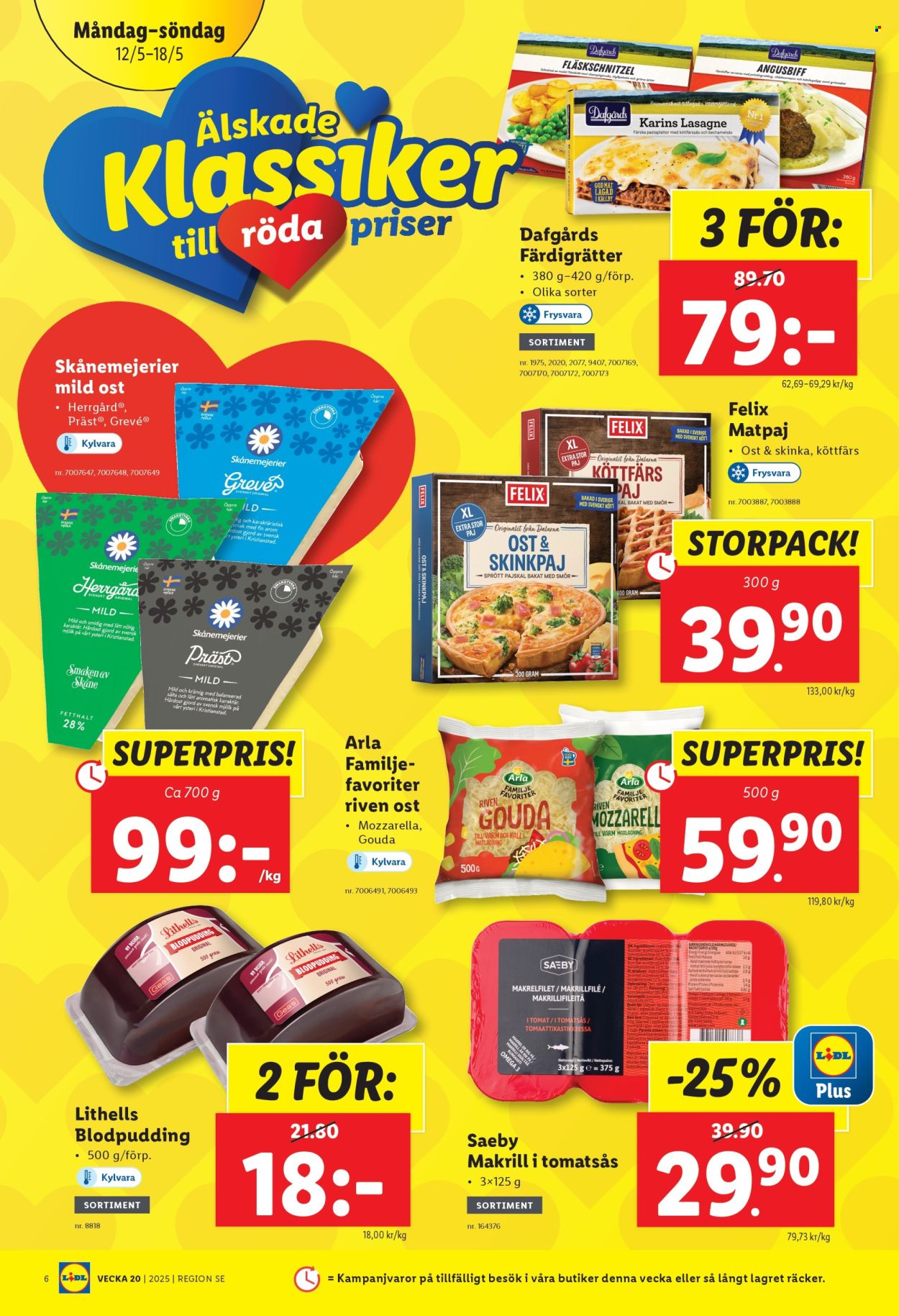 Lidl reklamblad - 12/5 2025 - 18/5 2025. Sida 6