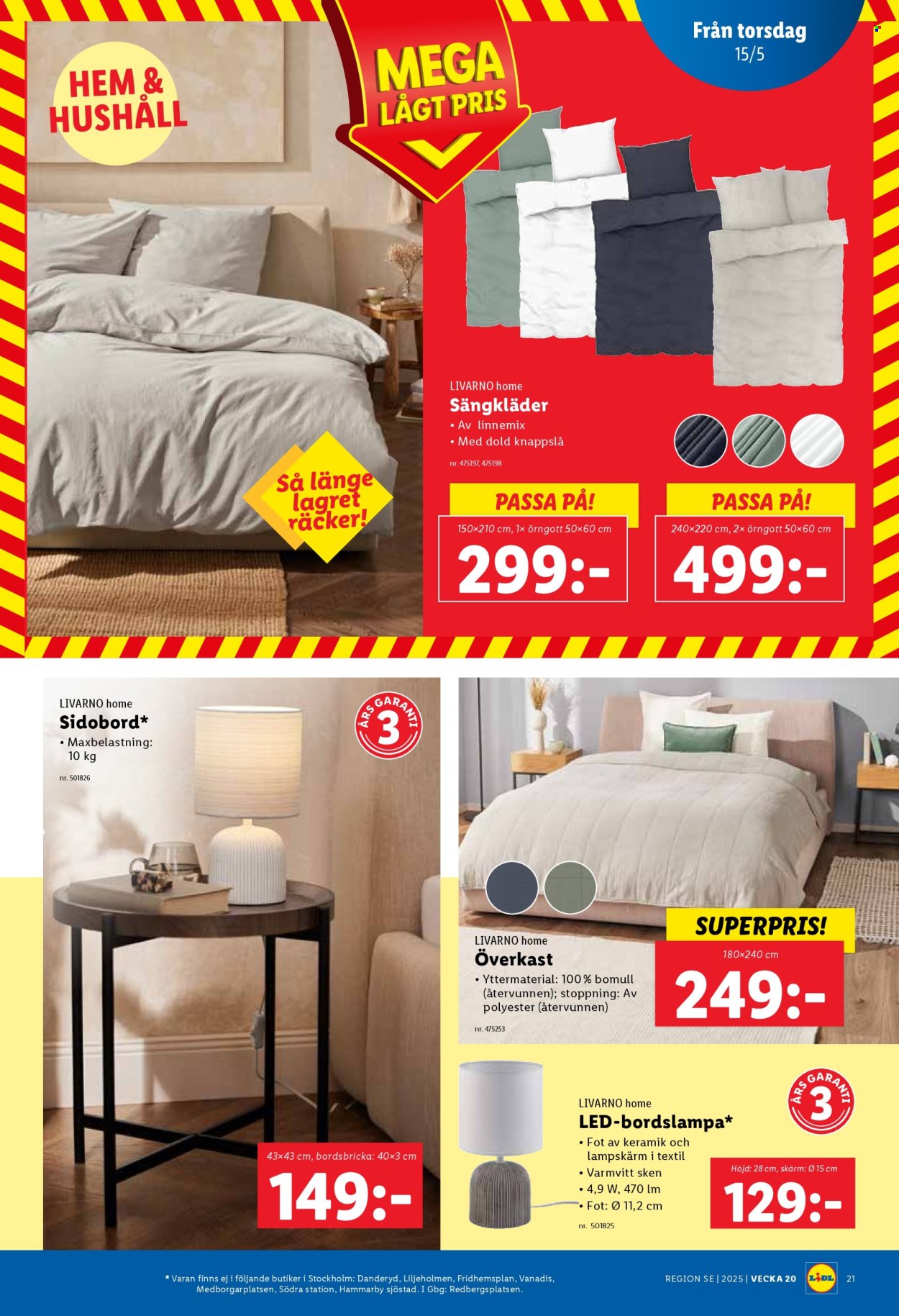 Lidl reklamblad - 12/5 2025 - 18/5 2025. Sida 25