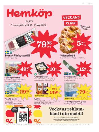 Hemköp reklamblad - 12/5 2025 - 18/5 2025.