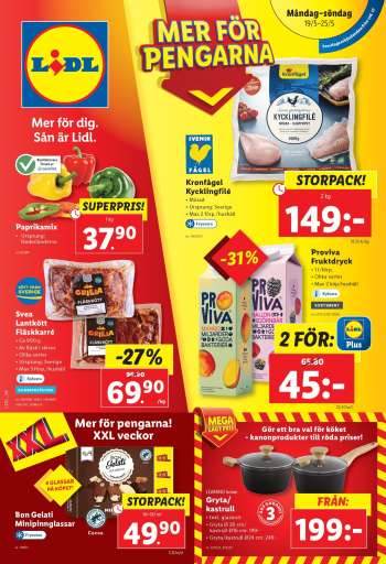 Lidl reklamblad - 19/5 2025 - 25/5 2025.